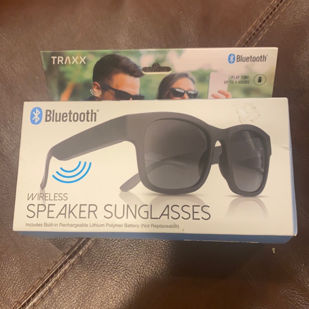 NIB, TRAXX, Bluetooth Wireless Speaker Sunglasses, playtime up to 2 hours